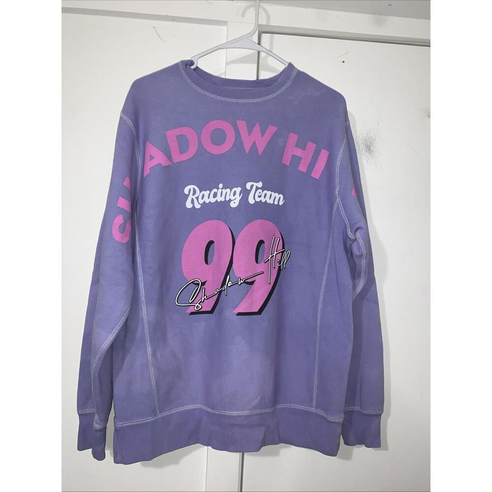 Shadow Hill Sweatshirt Womens Medium Racing Team 99 Graphic Crewneck Pullover